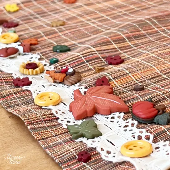 Dress it Up Buttons Fall Embellishment Assortment {2}
