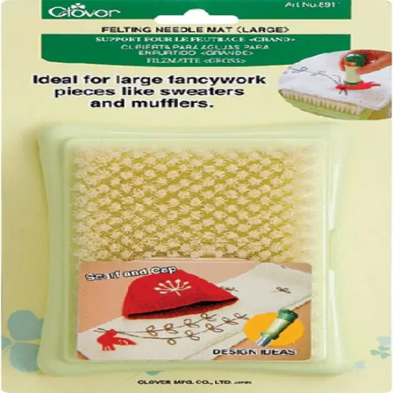Clover Felting Needle Mat - Large-6.25"X4.5"X2.25" {1}