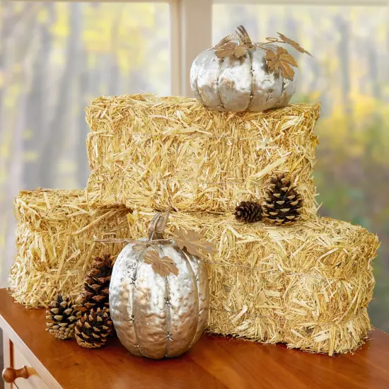 FloraCraft Decorative Straw Bale-5"x6"x13" {6}