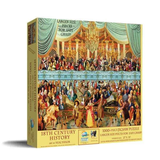 Sunsout 18th Century History 1000 pc Large Pieces Jigsaw Puzzle 61501 {3}