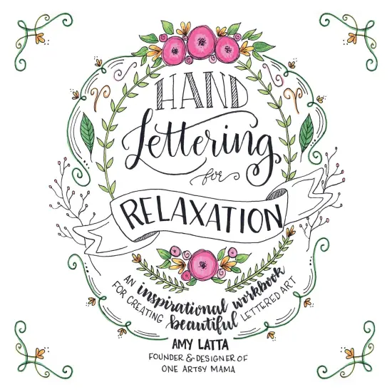 Hand Lettering For Relaxation-Softcover {1}