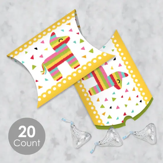 Big Dot of Happiness Let's Fiesta - Favor Gift Boxes - Fiesta Petite Pillow Boxes - Set of 20 {3}
