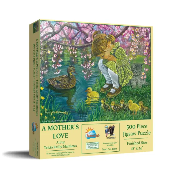 Sunsout A Mother's Love 500 pc Mothers Day Jigsaw Puzzle 35972 {3}