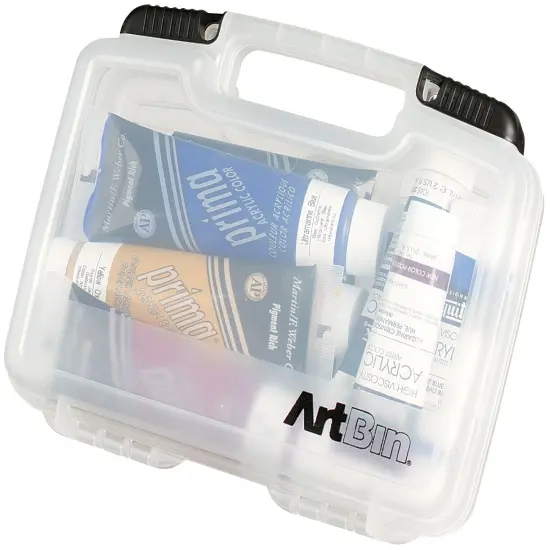 ArtBin Quick View Carrying Case-10.5"X3.125"X8.375" Translucent {5}
