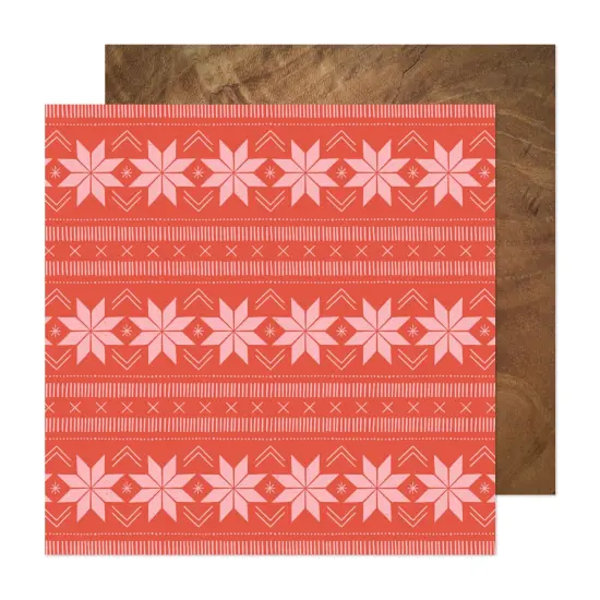 Mittens & Mistletoe Double-Sided Cardstock 12"X12" {1}