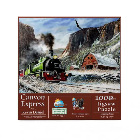 Sunsout Canyon Express 1000 pc Jigsaw Puzzle 57741 {4}