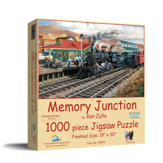 Sunsout Memory Junction 1000 pc Jigsaw Puzzle 39933 {3}