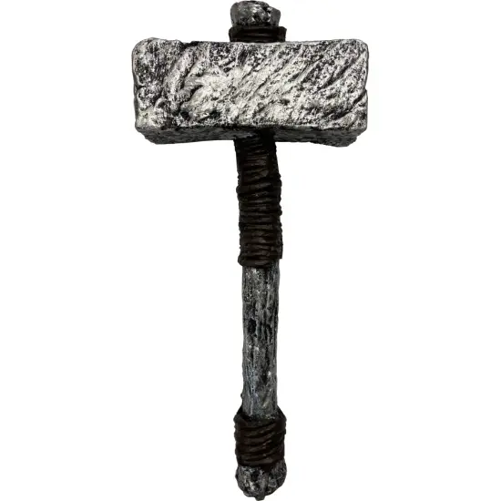 Barbarian Adventurer Combat Sledge Hammer Costume Accessory {1}