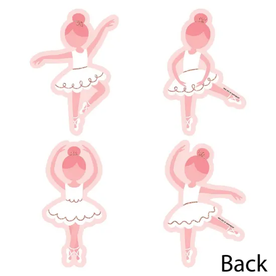Big Dot of Happiness Tutu Cute Ballerina - Decorations DIY Ballet Birthday Party or Baby Shower Essentials - Set of 20 {4}