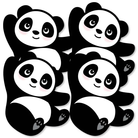 Big Dot of Happiness Party Like a Panda Bear - Decorations DIY Baby Shower or Birthday Party Essentials - Set of 20 {3}