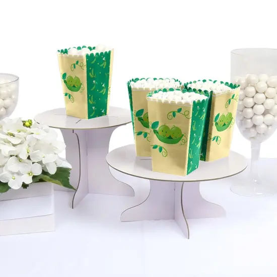 Big Dot of Happiness Double the Fun - Twins Two Peas in a Pod - Baby Shower or First Birthday Party Favor Popcorn Treat Boxes - Set of 12 {4}