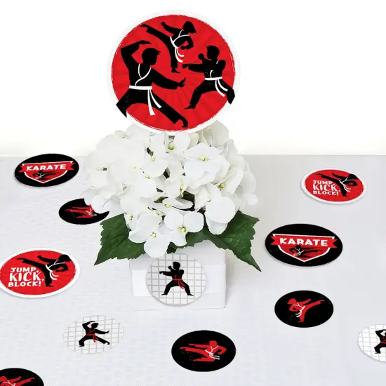 Big Dot of Happiness Karate Master - Martial Arts Birthday Party Giant Circle Confetti - Party Decorations - Large Confetti 27 Count {7}