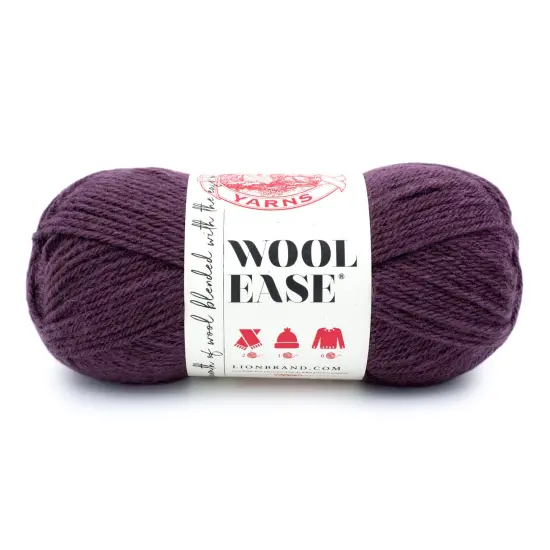 (Pack of 3) Lion Brand Wool-Ease Yarn -Raindrops {1}