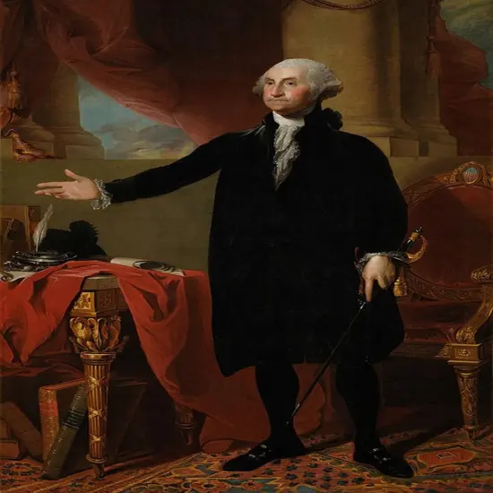George Washington by Gilbert Stuart - Item # VARPDX56629 {1}
