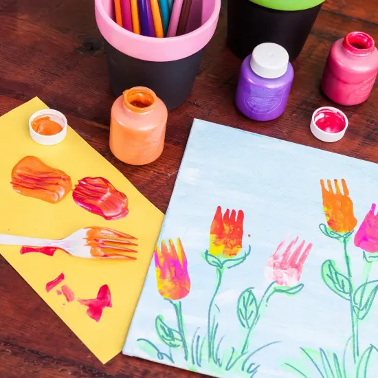 Crayola Washable Kids Paint 2oz 10/Pkg-Basics {6}