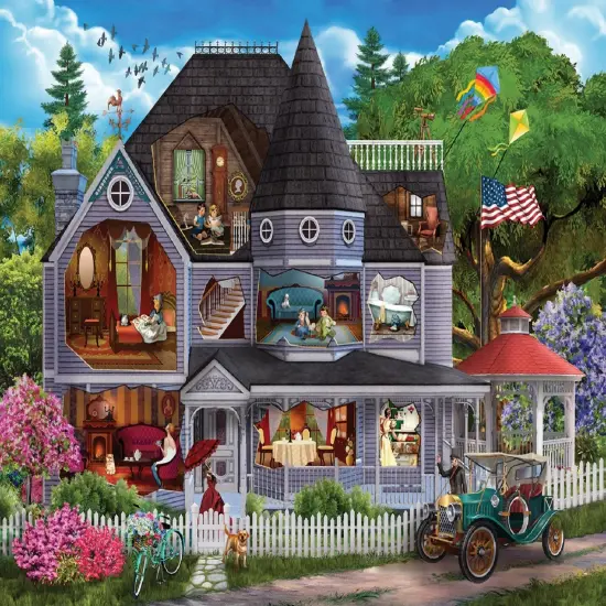 Sunsout Victorian House 300 pc Jigsaw Puzzle 29714 {1}