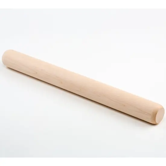 Fletchers Mill Baker's Rolling Pin Classic Dough Roller Handcrafted Hardwood 19 inch {1}