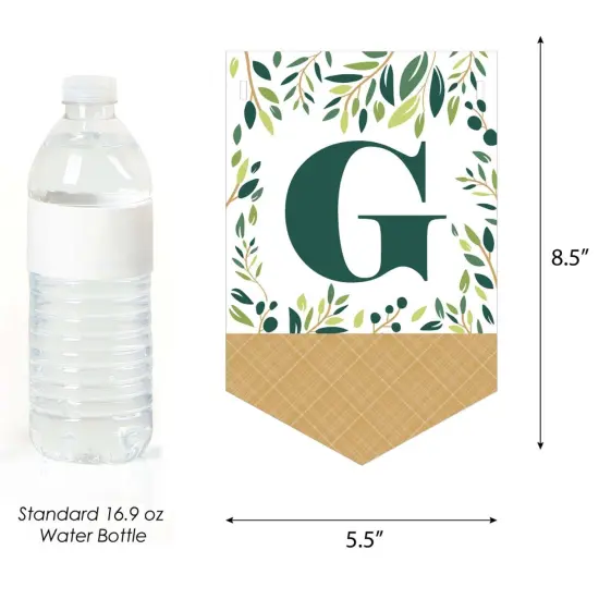 Big Dot of Happiness Confirmation Elegant Cross - Religious Party Bunting Banner - Party Decorations - God Bless Your Confirmation {4}