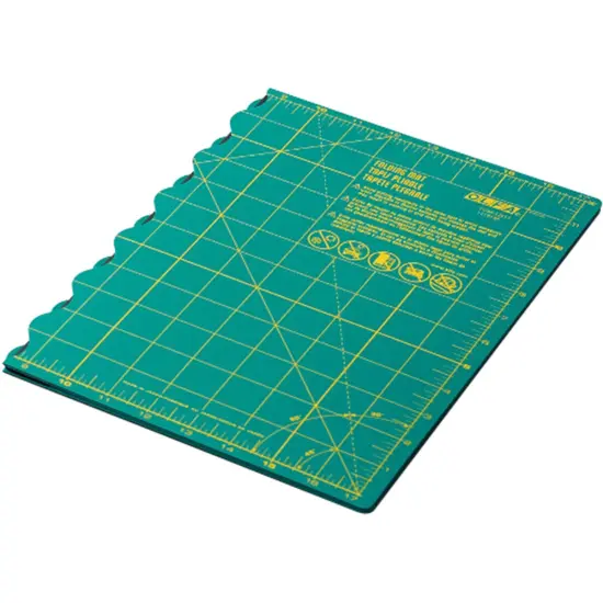 OLFA Folding Cutting Mat 12"X17" {2}