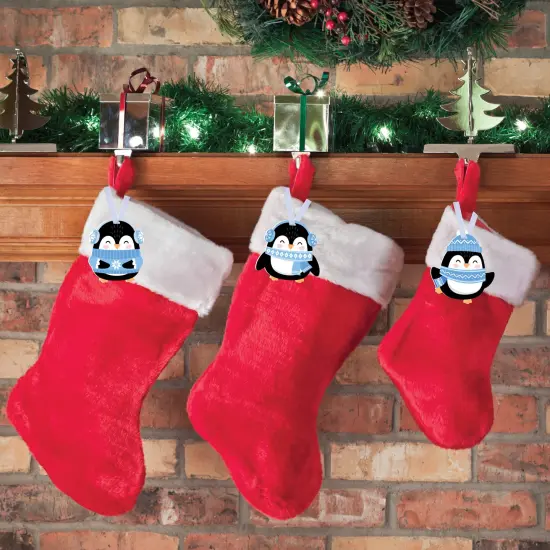 Big Dot of Happiness Winter Penguins - Holiday and Christmas Decorations - Christmas Tree Ornaments - Set of 12 {3}