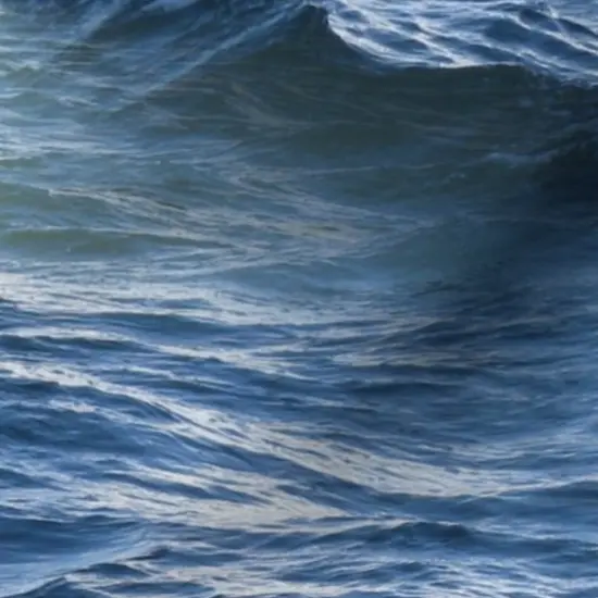 Various Fabrics by the Yard or Fat Quarter Ocean Water Sea Waves Blue Nautical Aquatic Custom Printed Fabric by Spoonflower {7}