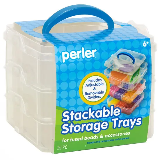 Perler Square Stackable Storage {2}