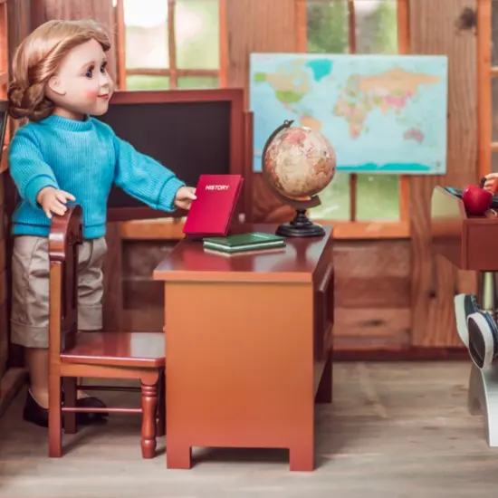 The Queen's Treasures 18 In Doll 1930's Classroom Furniture & Accessories {5}
