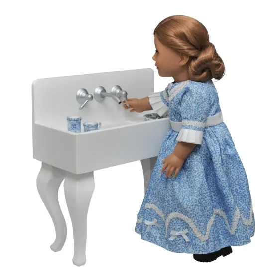 The Queen's Treasures 18" Doll Furniture Farmhouse Sink Fits American Girl {2}
