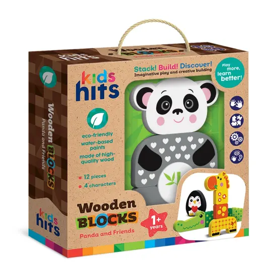 Kids Hits: Build Your Own Adventure with the Wooden Blocks Panda and Friends! {5}
