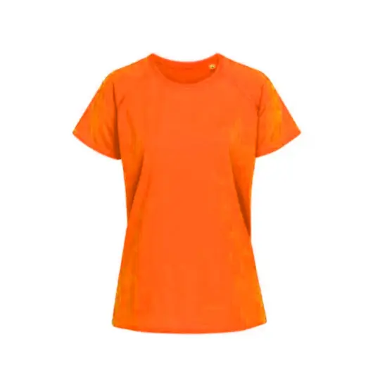 RADYAN&reg; Short Sleeve Safety Crewneck T Shirt with High Visibility for Work Comfort Fit Safety green {4}