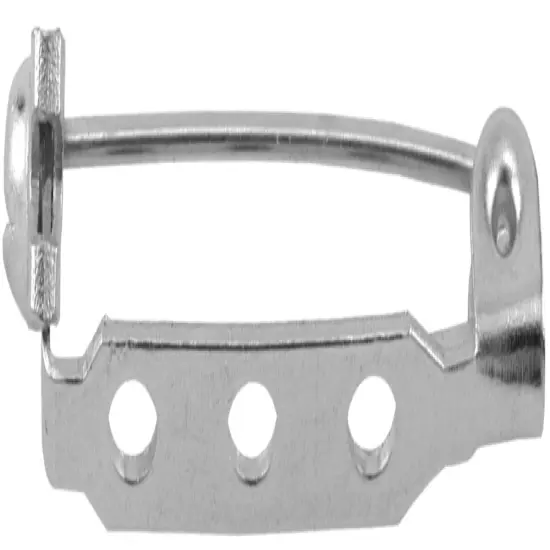 Beadalon Pin Backs 1" 10/Pkg-Silver {2}