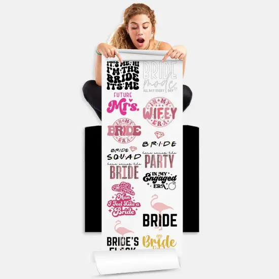 Bride Mode Direct-to-Film DTF Transfer Gang Sheets - 22x60 {2}