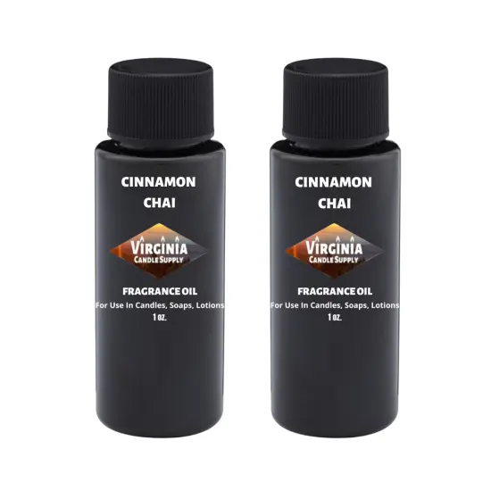 Cinnamon Chai Fragrance Oil (Our Version of the Brand Name) (2 oz Bottle) for Candle Making, Soap Making, Tart Making, Room Sprays, Lotions, Car Fresheners, Slime, Bath Bombs, Warmers&hellip; {1}