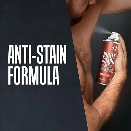 Right Guard&reg; - Sport Deodorant Spray | Anti-Stain Spray Deodorant For Men | Aluminum Free | 24-Hour Odor Control | Original Scent, 8.5 oz. (2 count) {5}