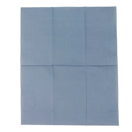 50 Plain Soft 2 Ply Dinner Table Cocktail Paper NAPKINS Dusty blue {1}