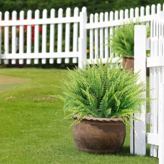 12 Bundles of UV Resistant Artificial Plants for Outdoor D&eacute;cor {7}