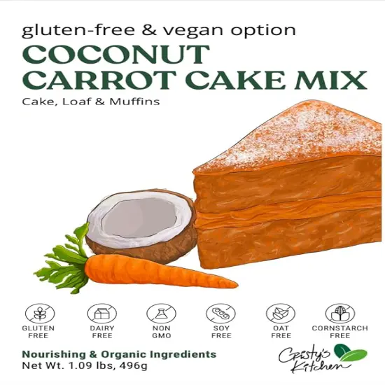 Gluten&reg; Free Coconut Carrot Cake Mix {2}
