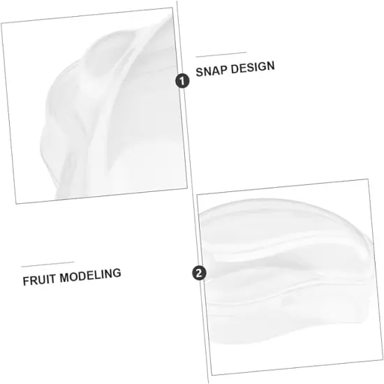 50 Pcs Clear Food Containers with Lids {6}