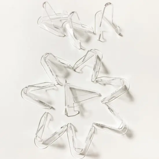 25 Pieces (1.4 Inch) Acrylic Easel Stands Display Stands/Plate Stands Coin Display Easel Holder for Air-Tite Coins Pocket Watches Capsules Challenge Medals Casino Chips , Photo Display,Baseball Sports {3}