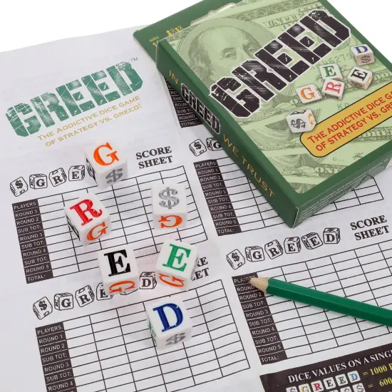 TDC Games Greed Dice Game {6}