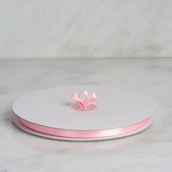 100 Yards Satin Single-Sided Ribbon for Weddings & Crafts Blue {6}