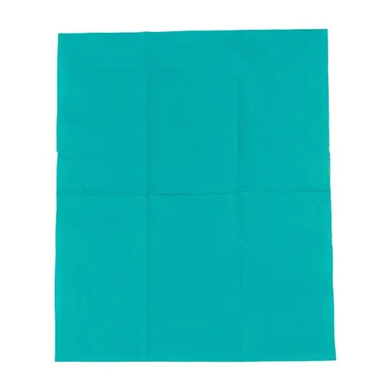 50 Plain Soft 2 Ply Dinner Table Cocktail Paper NAPKINS Turquoise {1}