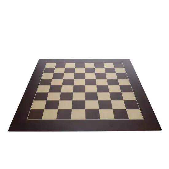 WE Games Deluxe Wenge and Sycamore Wooden Chess Board - 21.625 inches {3}