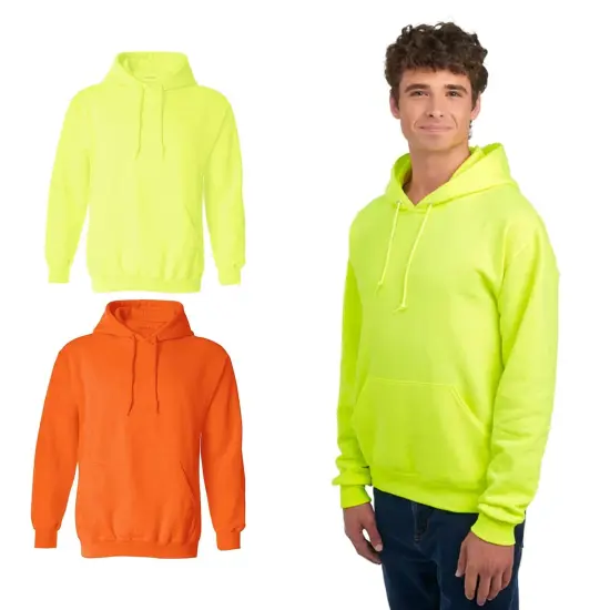 Oxford Hooded Sweatshirt | RADYAN&reg; Safety orange {2}