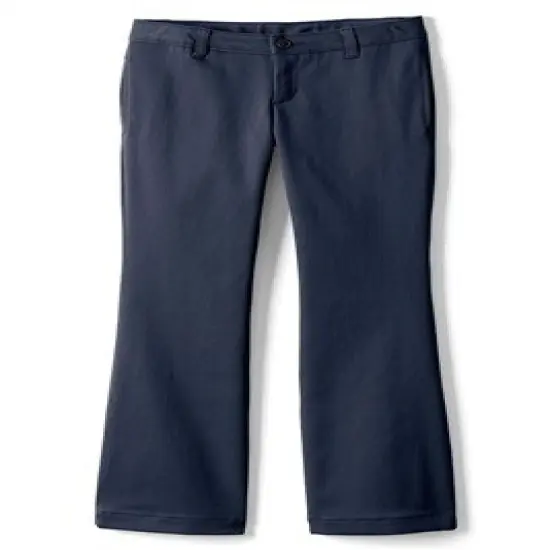 Girl's School Uniform Straight Leg Pants | RADYAN&reg; Navy {1}