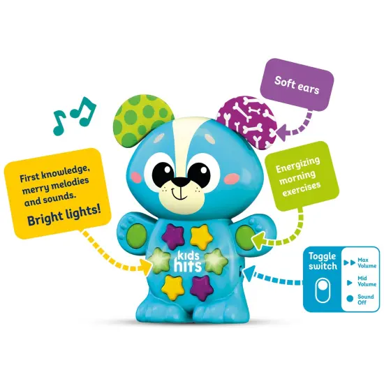 Kids Hits Educational Toddler Toy Babies Musical Puppy {4}