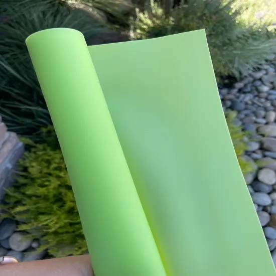 Citron Frosted Jelly Vinyl 18&rdquo; {1}