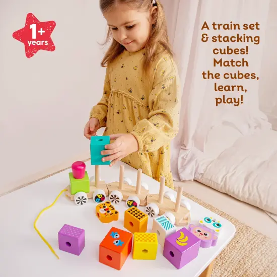 Kids Kits Wooden Train: Happy Friends {2}