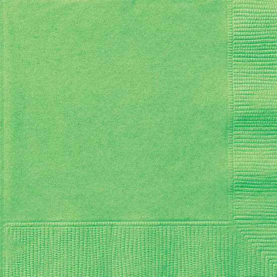 Lime Green Solid Luncheon Napkins, 20ct {1}