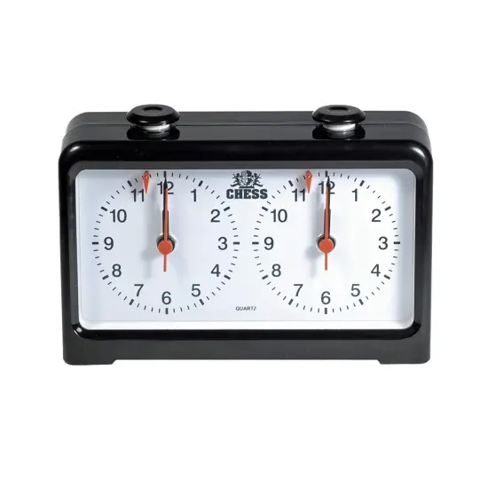WE Games Royal Crest Quartz Analog Chess Clock/Timer {2}
